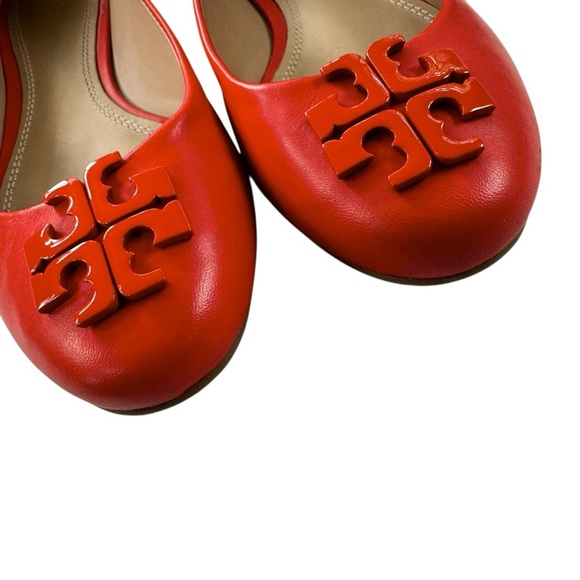 Tory Burch Lowell 2 Leather Ballet Flat Mestico Samba Size 7 - Picture 6 of 12
